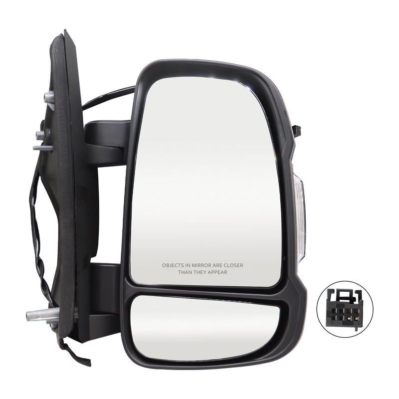 DURAFORCE Right Side Power Heated Mirror for 2010-2024 RAM Promaster 1500 2500