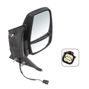 DURAFORCE Right Side Power Mirror with Lamp for Ford Transit 150 250 350HD 2010-2024