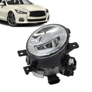 DURAFORCE LED Fog Light Lamp Passenger Side for 2014-2020 Infiniti Q50 QX60 QX80