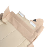 DURAFORCE PERF Tan Leather Driver & Passenger Seat Covers Bottom for 07-14 Ford Expedition