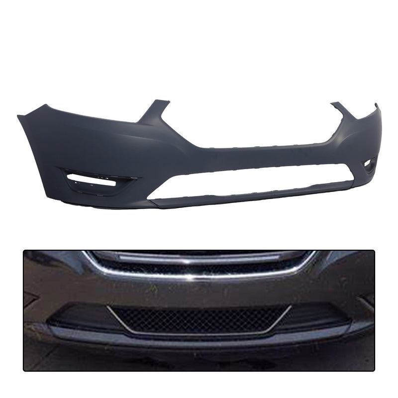 DURAFORCE Primed Front Lower Bumper Cover Plastic for 2013-2019 Ford Taurus FO1000666
