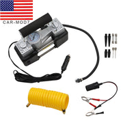 DURAFORCE Heavy Duty Portable 12V Electric Air Compressor Car Tire Inflator Pump