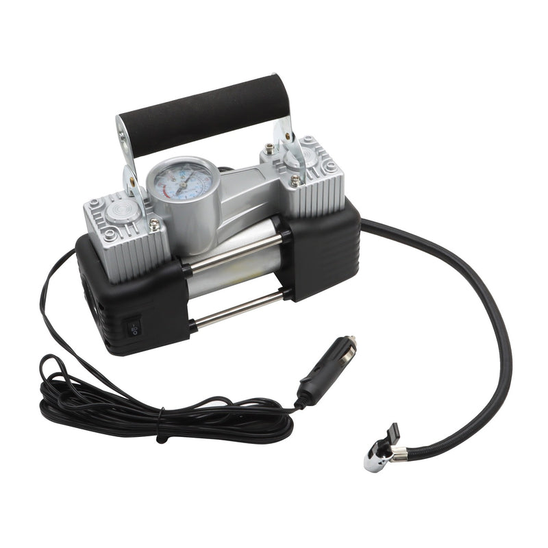 DURAFORCE Heavy Duty Portable 12V Electric Air Compressor Car Tire Inflator Pump