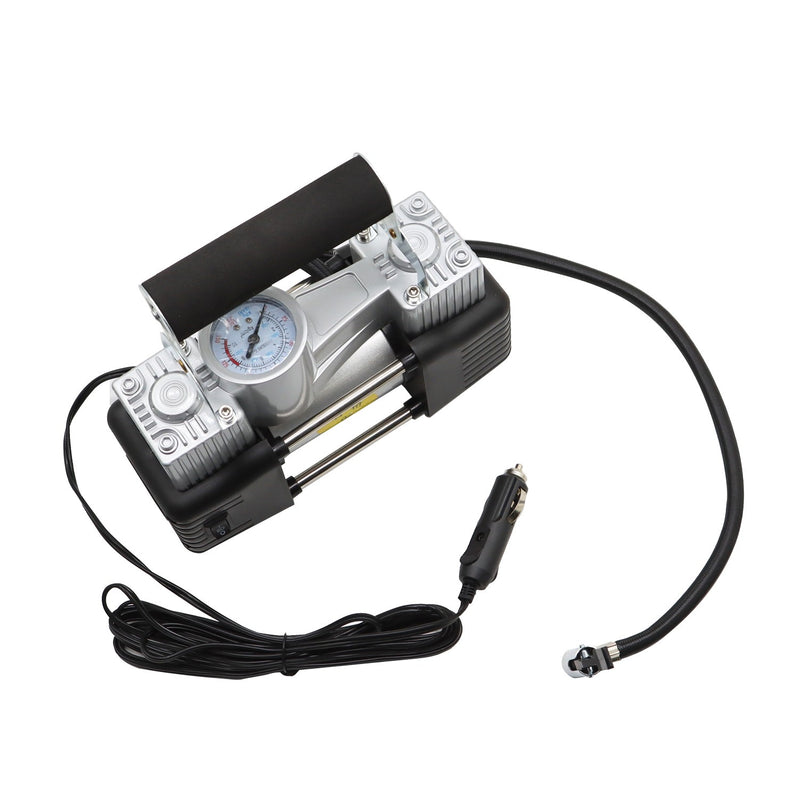 DURAFORCE Heavy Duty Portable 12V Electric Air Compressor Car Tire Inflator Pump