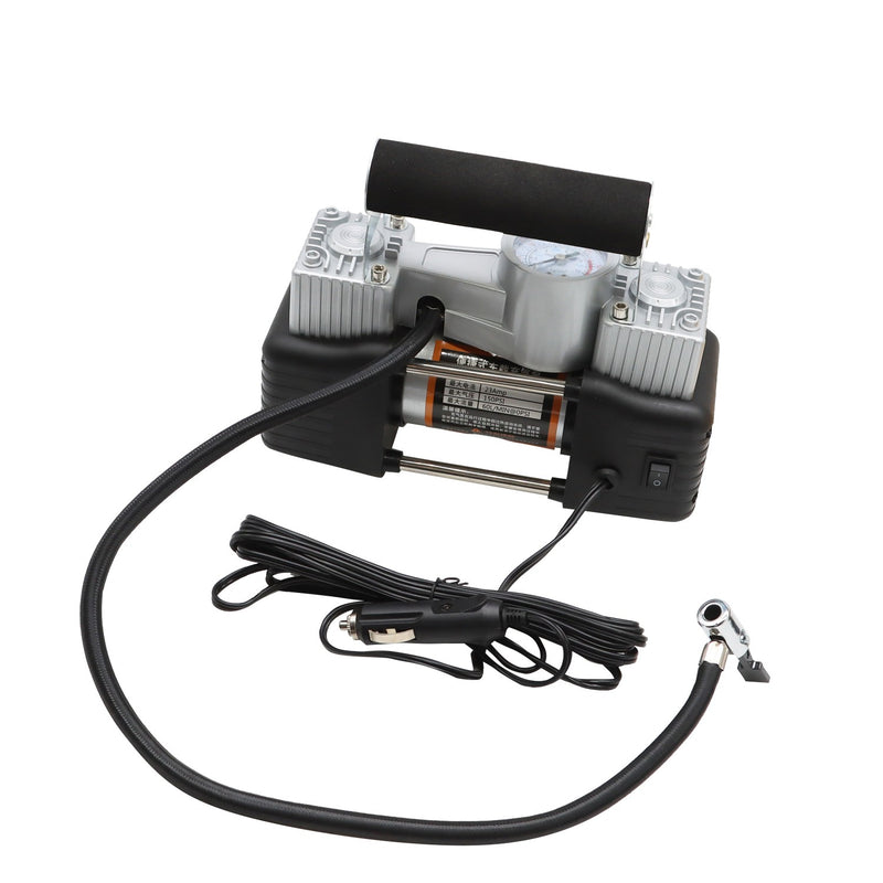 DURAFORCE Heavy Duty Portable 12V Electric Air Compressor Car Tire Inflator Pump