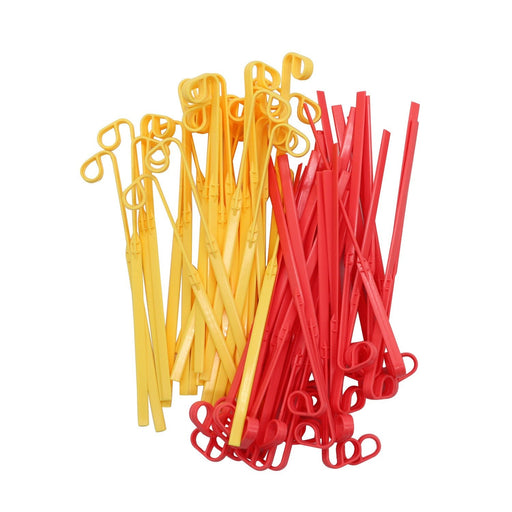 DURAFORCE 60Pcs Premium Flexible Line Blades Replacement for Trimmers & Edgers