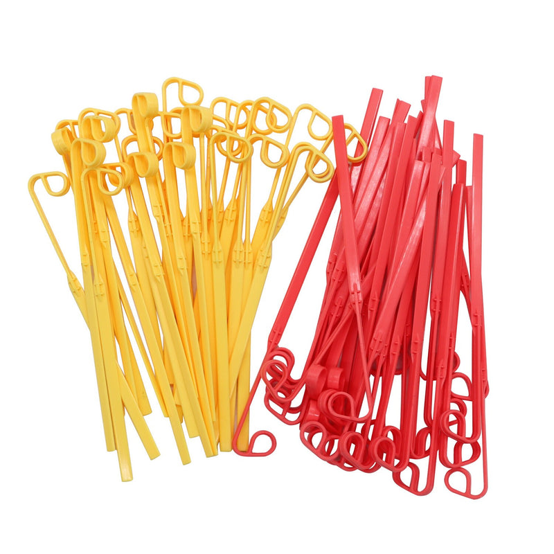 DURAFORCE 60Pcs Premium Flexible Line Blades Replacement for Trimmers & Edgers