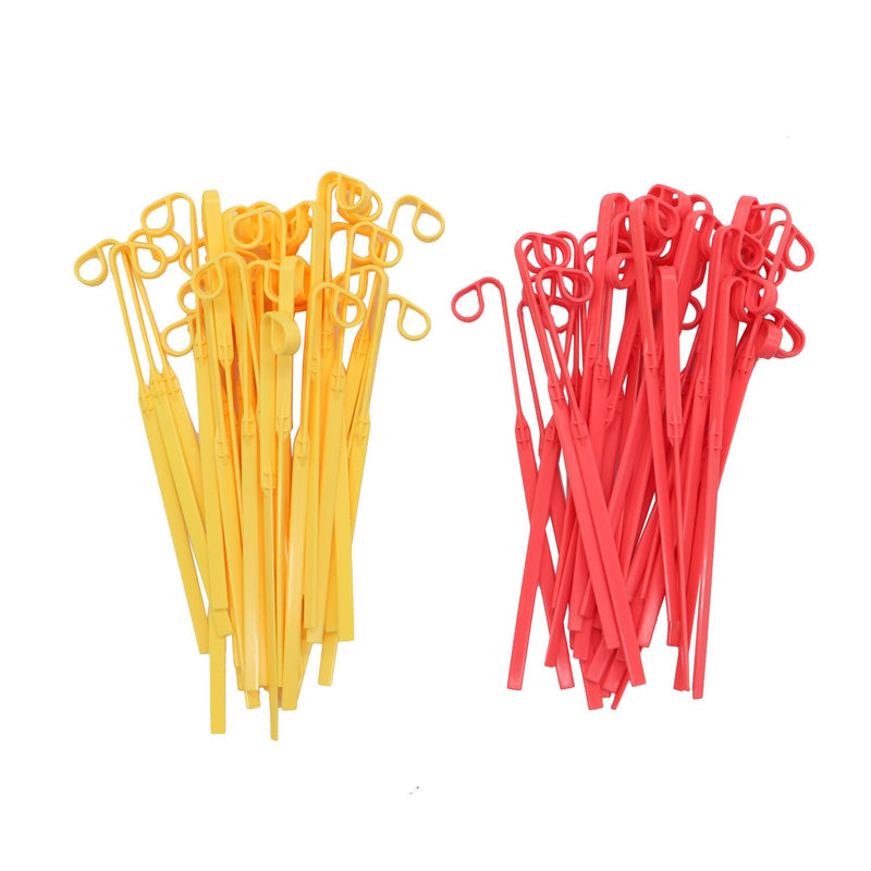 DURAFORCE 60Pcs Premium Flexible Line Blades Replacement for Trimmers & Edgers