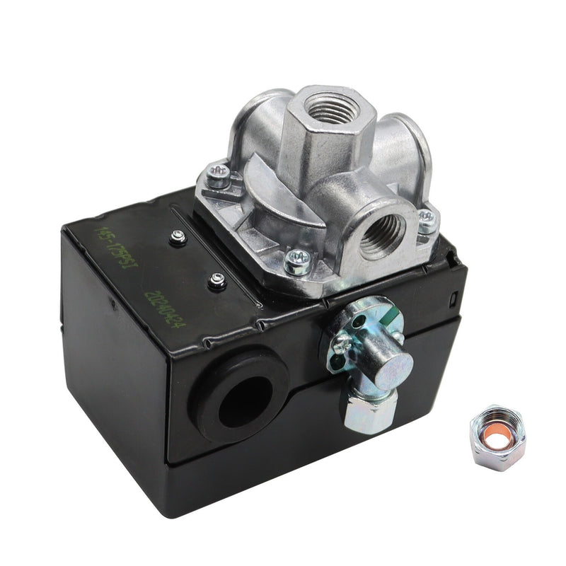 DURAFORCE Adjustable 4-Port Pressure Switch I-R 23474653-A Side Wire Feed Unloader