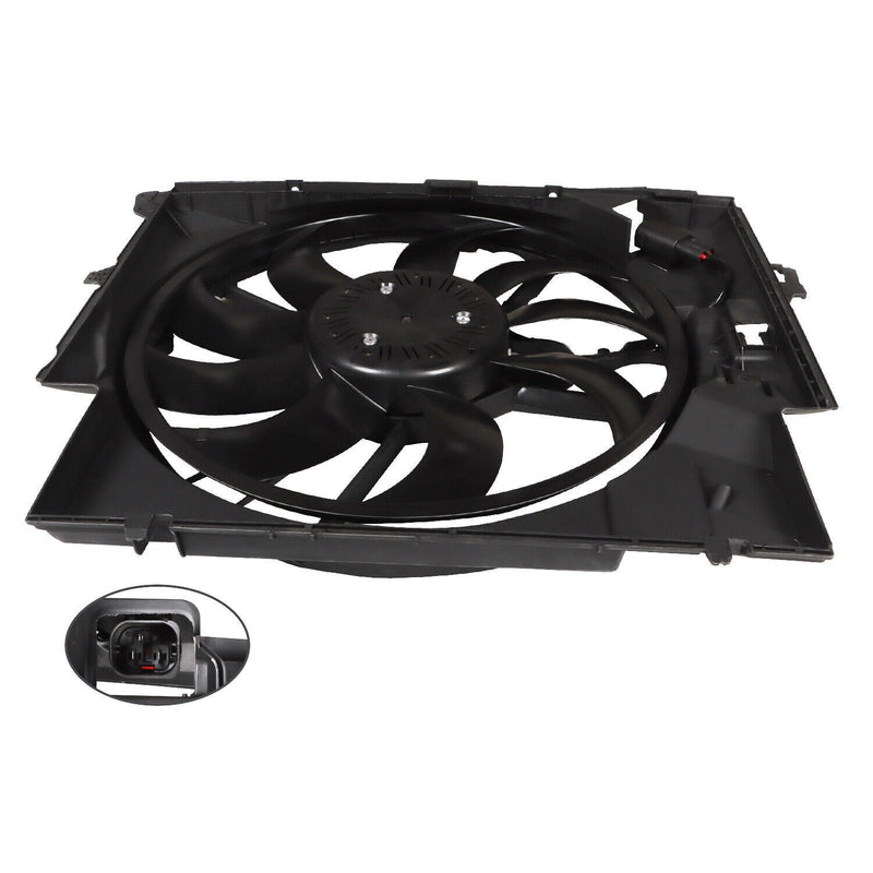 DURAFORCE BMW 135i 335i X1 Z4 Radiator Cooling Fan Assembly 600W 2007-2016 17427545366
