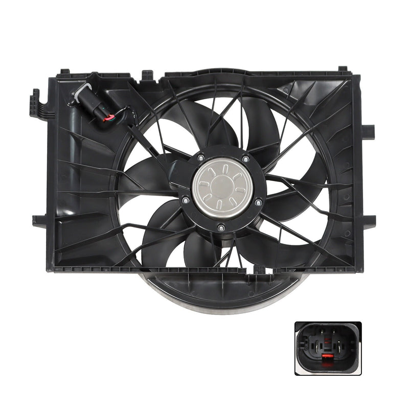 DURAFORCE Mercedes-Benz C-Class 2001-09 Radiator Cooling Fan Assembly 600W 2035000293