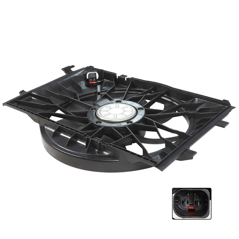 DURAFORCE Mercedes-Benz C-Class 2001-09 Radiator Cooling Fan Assembly 600W 2035000293