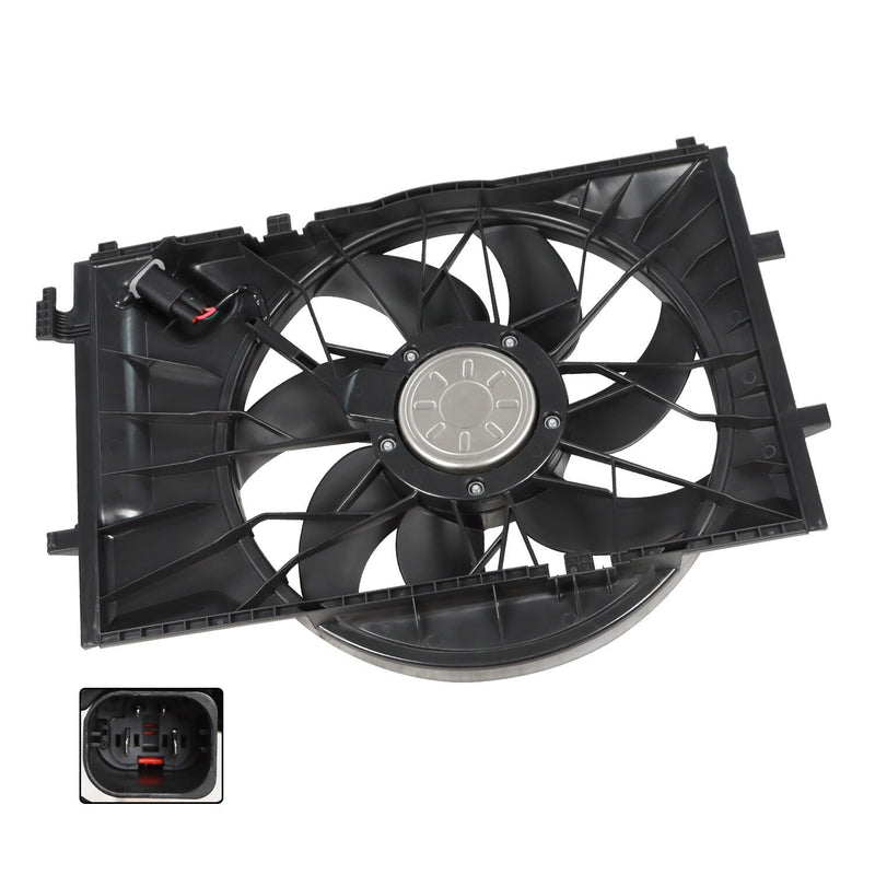 DURAFORCE Mercedes-Benz C-Class 2001-09 Radiator Cooling Fan Assembly 600W 2035000293