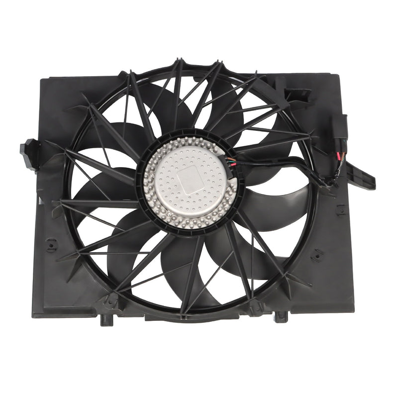 DURAFORCE BMW 04-09 Radiator Cooling Fan Assembly for 525i 530i 528xi 750i 645Ci 621-211