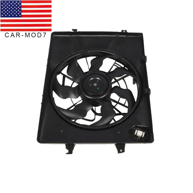 DURAFORCE Radiator Cooling Fan Assembly for 2011-2014 Hyundai Sonata Kia Optima