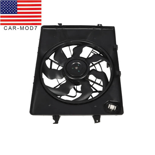 DURAFORCE Radiator Cooling Fan Assembly for 2011-2014 Hyundai Sonata Kia Optima