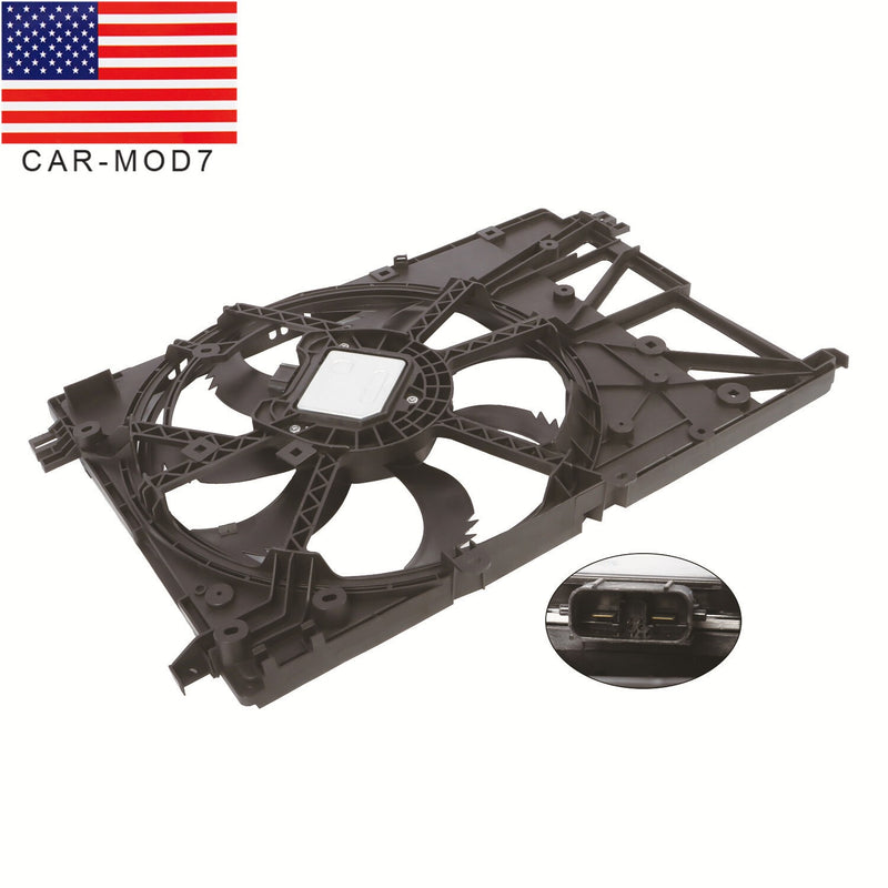 DURAFORCE Radiator Cooling Fan Assembly for 2018-2022 Toyota Camry & 2019-2021 RAV4
