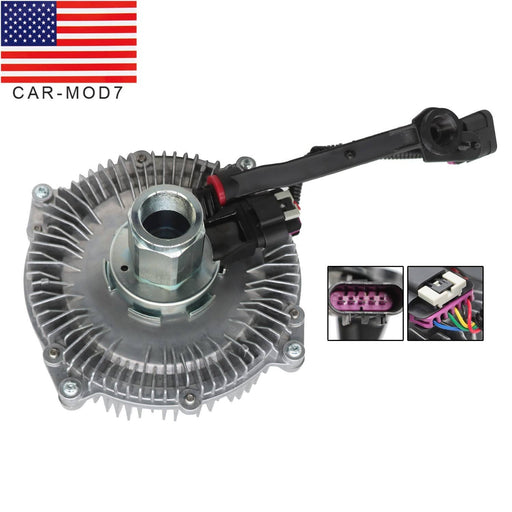 DURAFORCE Radiator Cooling Fan Clutch for Chevy Silverado 2500/3500 HD 2015-2016 6.6L