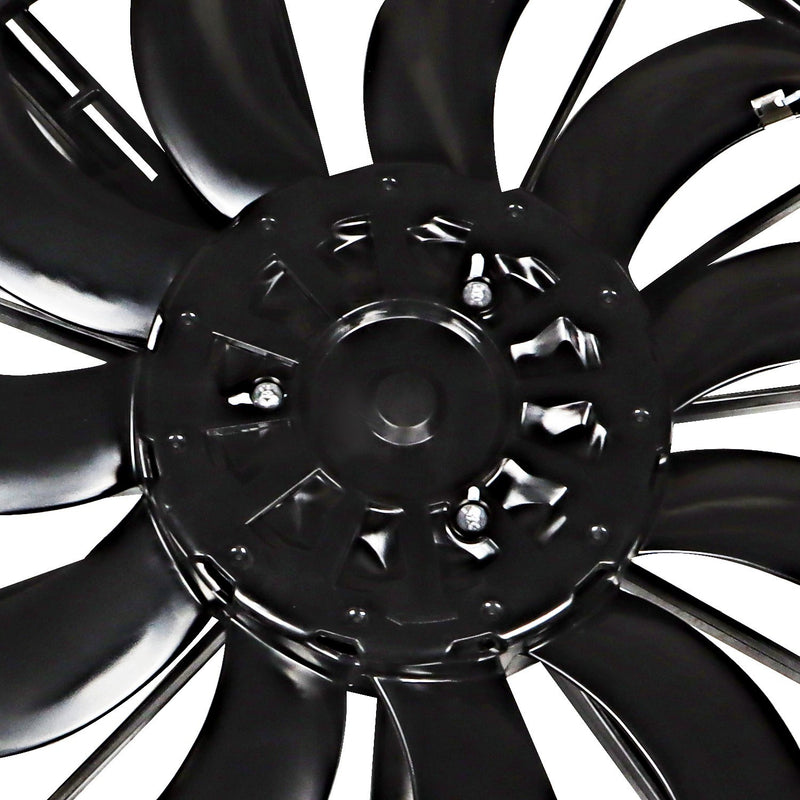 DURAFORCE Radiator Cooling Fan for 2017-2019 Cadillac XT5 GMC Acadia 2019 Chevy Blazer