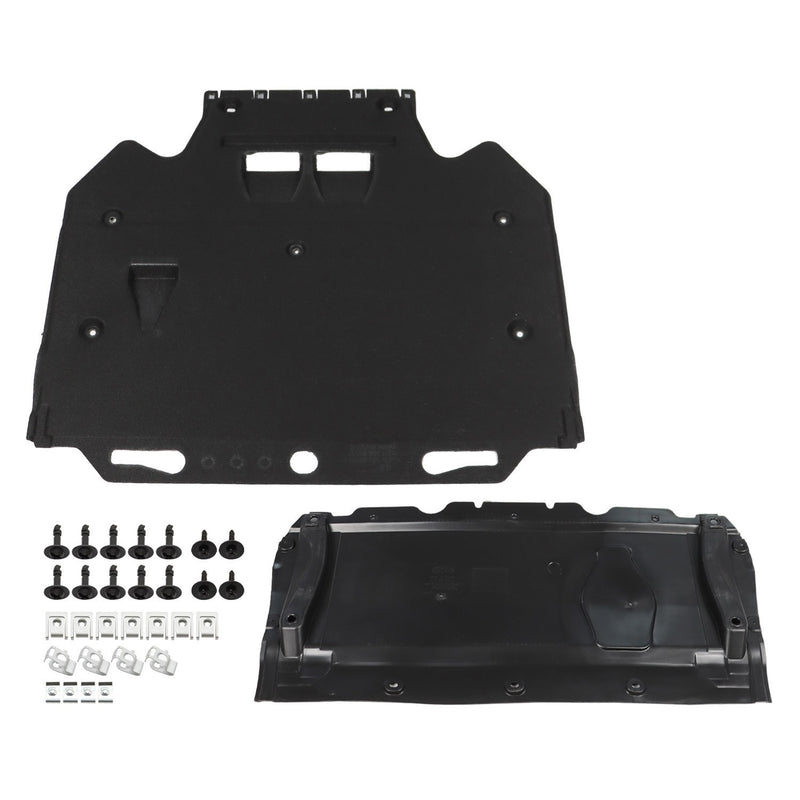 DURAFORCE Radiator Support Cover Splash Guards Clips for Audi A6 A7 2011-2018