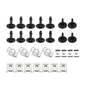 DURAFORCE Radiator Support Cover Splash Guards Clips for Audi A6 A7 2011-2018