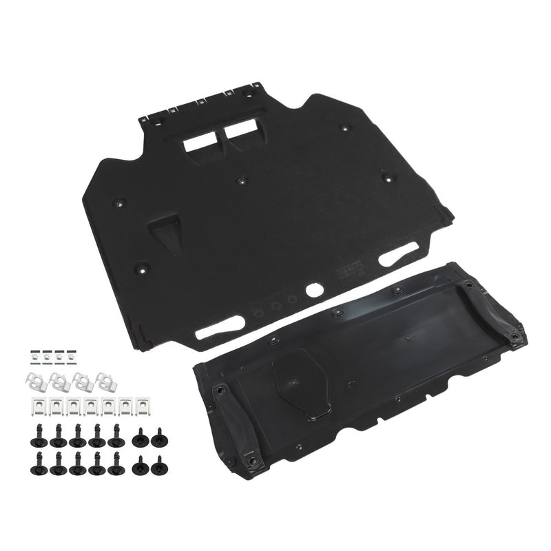 DURAFORCE Radiator Support Cover Splash Guards Clips for Audi A6 A7 2011-2018