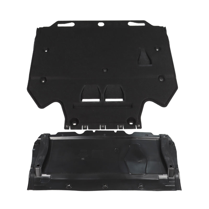 DURAFORCE Radiator Support Cover Splash Guards Clips for Audi A6 A7 2011-2018