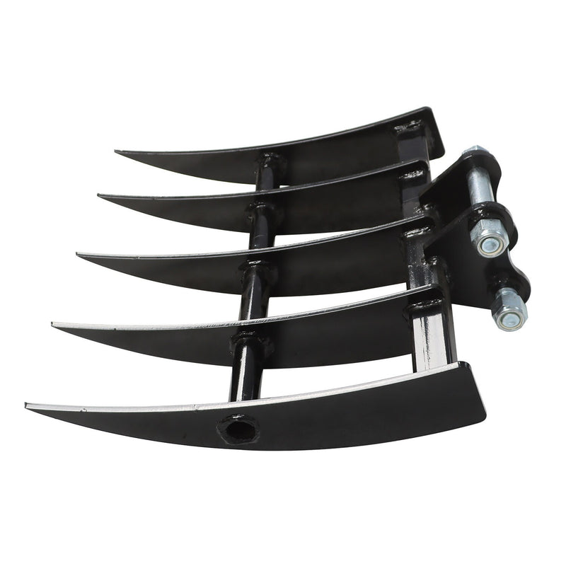 DURAFORCE Mini Excavator Rake Attachment 1-1.5 Ton Digger USA In Stock