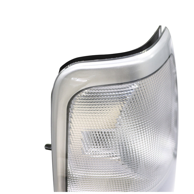 DURAFORCE Rare Clear Euro Rear Tail Lights Set for 99-02 Chevy Silverado GMC Sierra