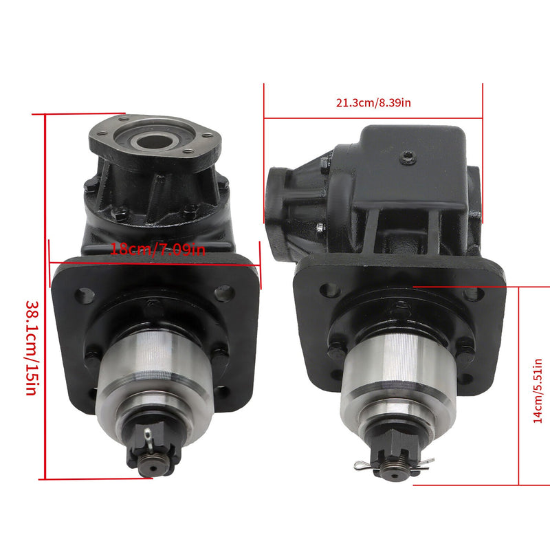 DURAFORCE RC-51H Hydraulic Brush Cutter Gearbox 1.93 Ratio with Motor Mount 251390