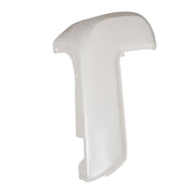 DURAFORCE Toyota Tacoma Rear Bumper End Cap White Set Pair 2016-2024 No Sensor Hole