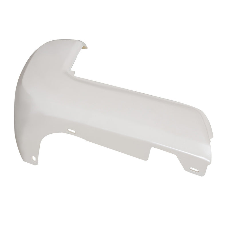 DURAFORCE Toyota Tacoma Rear Bumper End Cap White Set Pair 2016-2024 No Sensor Hole