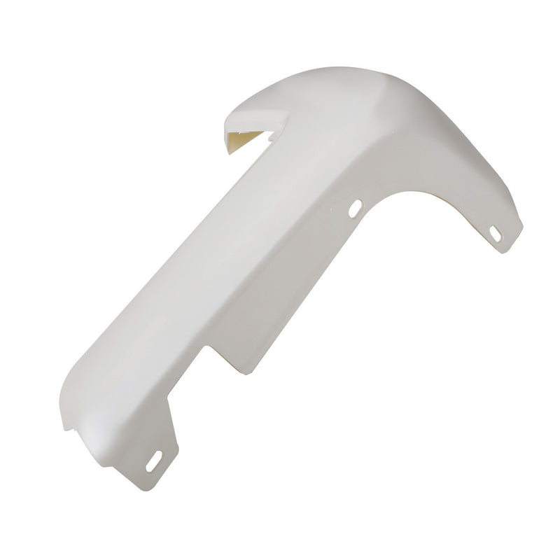 DURAFORCE Toyota Tacoma Rear Bumper End Cap White Set Pair 2016-2024 No Sensor Hole