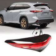 DURAFORCE Rear Left Tail Light Brake Lamp for Toyota Highlander 2020-2022 Outer Driver