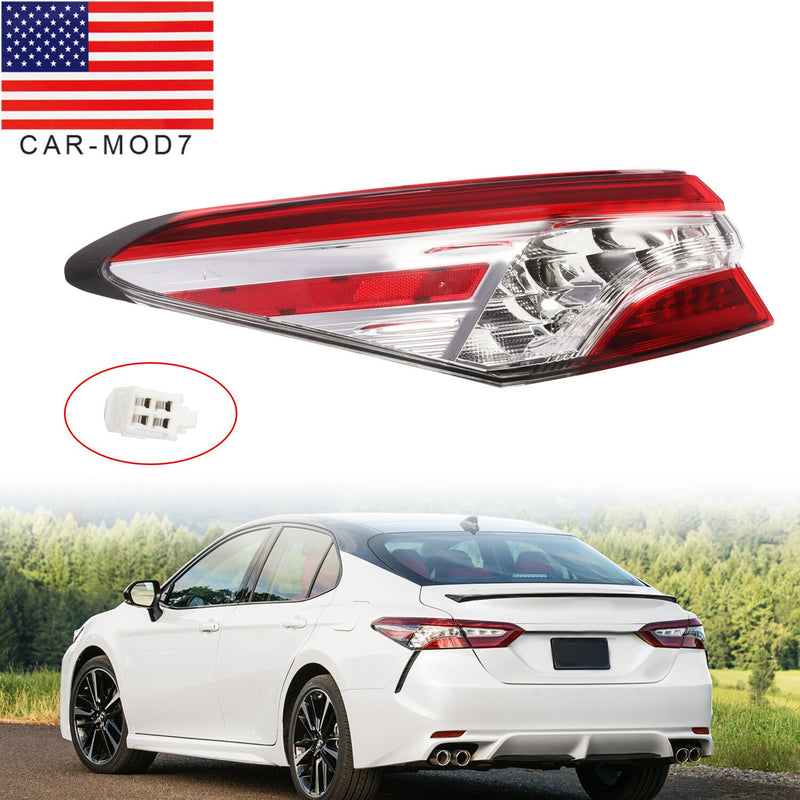 DURAFORCE Toyota Camry 2018-2020 Rear Left LED Tail Light Outer Lamp Driver Side