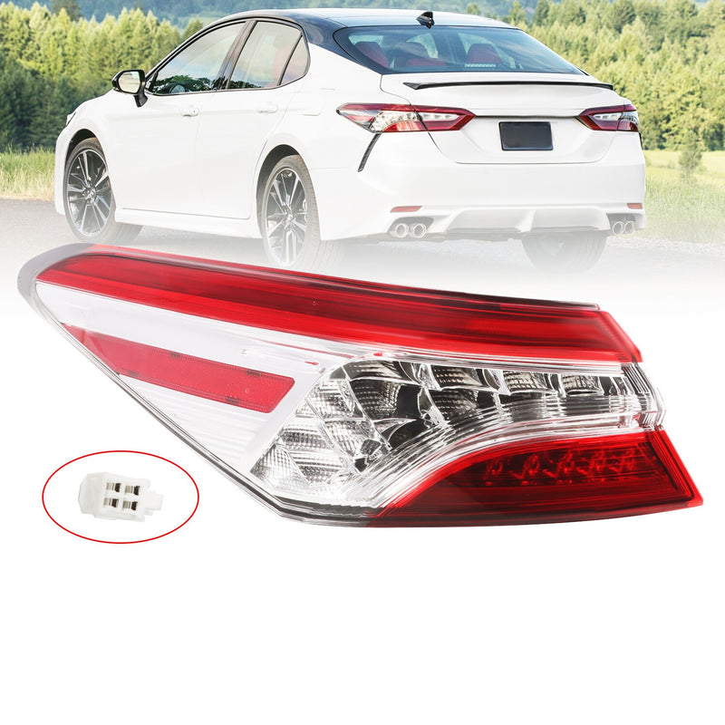 DURAFORCE Toyota Camry 2018-2020 Rear Left LED Tail Light Outer Lamp Driver Side