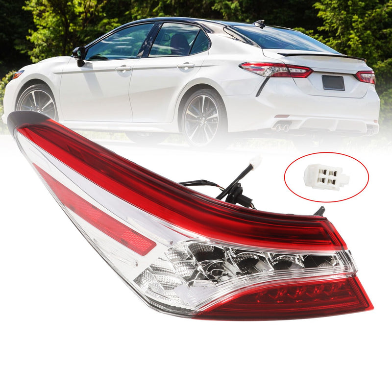DURAFORCE Toyota Camry 2018-2020 Rear Left LED Tail Light Outer Lamp Driver Side