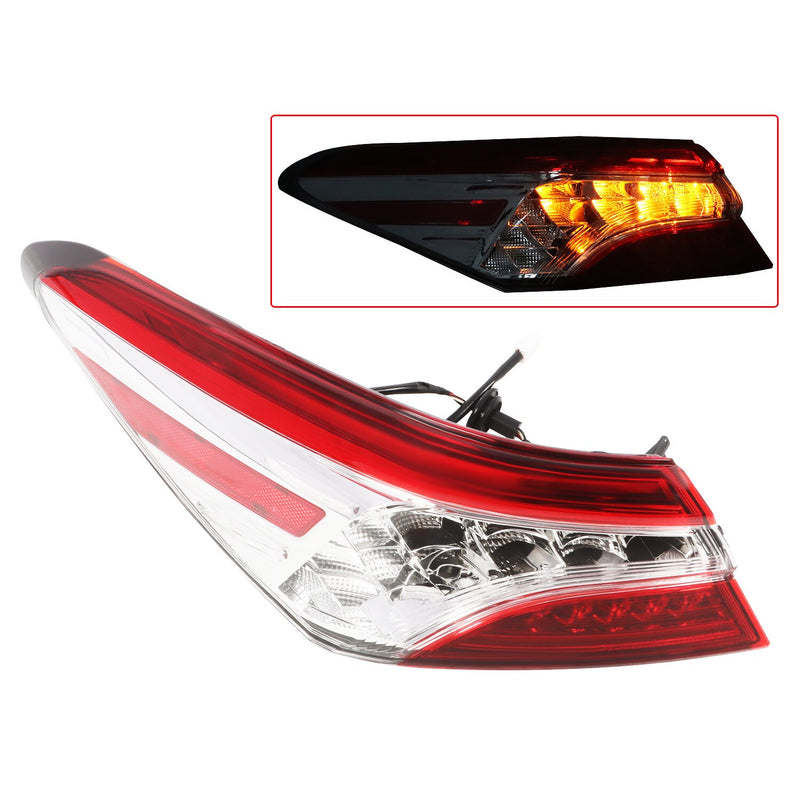 DURAFORCE Toyota Camry 2018-2020 Rear Left LED Tail Light Outer Lamp Driver Side