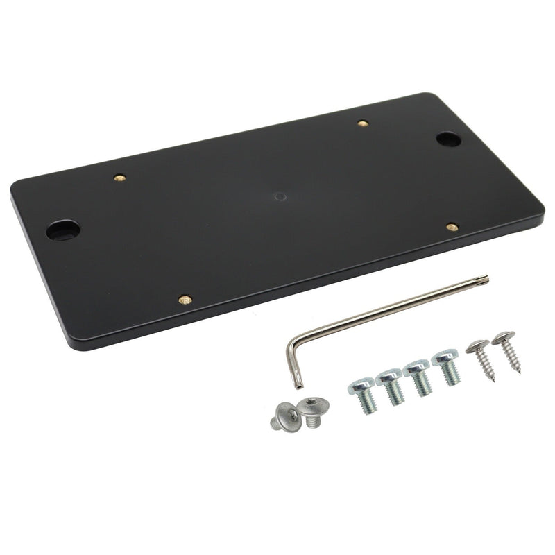 DURAFORCE Rear License Plate Bracket for 2013-2023 Audi A4 S4 with Screws - New