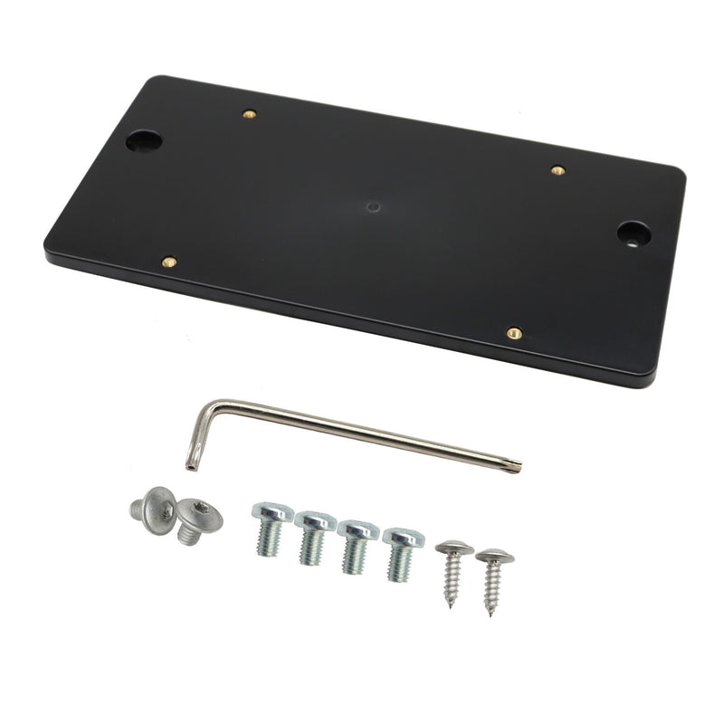 DURAFORCE Rear License Plate Bracket for 2013-2023 Audi A4 S4 with Screws - New