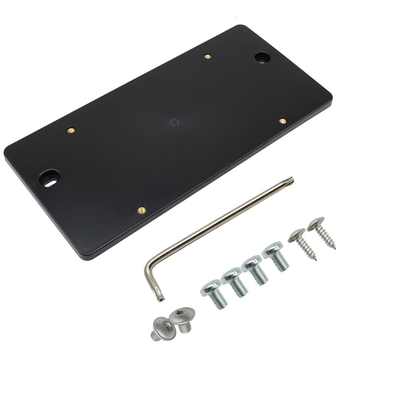 DURAFORCE Rear License Plate Bracket for 2013-2023 Audi A4 S4 with Screws - New