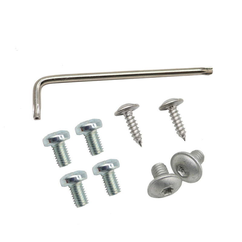 DURAFORCE Rear License Plate Bracket for 2013-2023 Audi A4 S4 with Screws - New