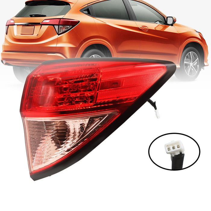 DURAFORCE 2016-2018 Honda HRV Rear Right Tail Light Brake Parking Lamp Replacement