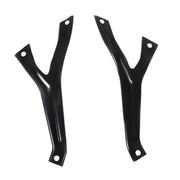 DURAFORCE Chrome Rear Step Bumper Face Bars w/o Park Holes for Ram 2500 3500 2013-2018