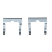 DURAFORCE Chrome Rear Step Bumper Face Bars w/o Park Holes for Ram 2500 3500 2013-2018