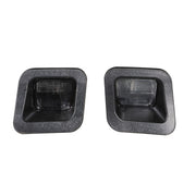 DURAFORCE Chrome Rear Step Bumper Face Bars w/o Park Holes for Ram 2500 3500 2013-2018