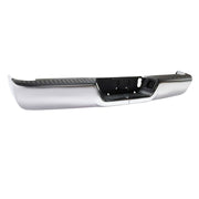 DURAFORCE Chrome Rear Step Bumper Face Bars w/o Park Holes for Ram 2500 3500 2013-2018