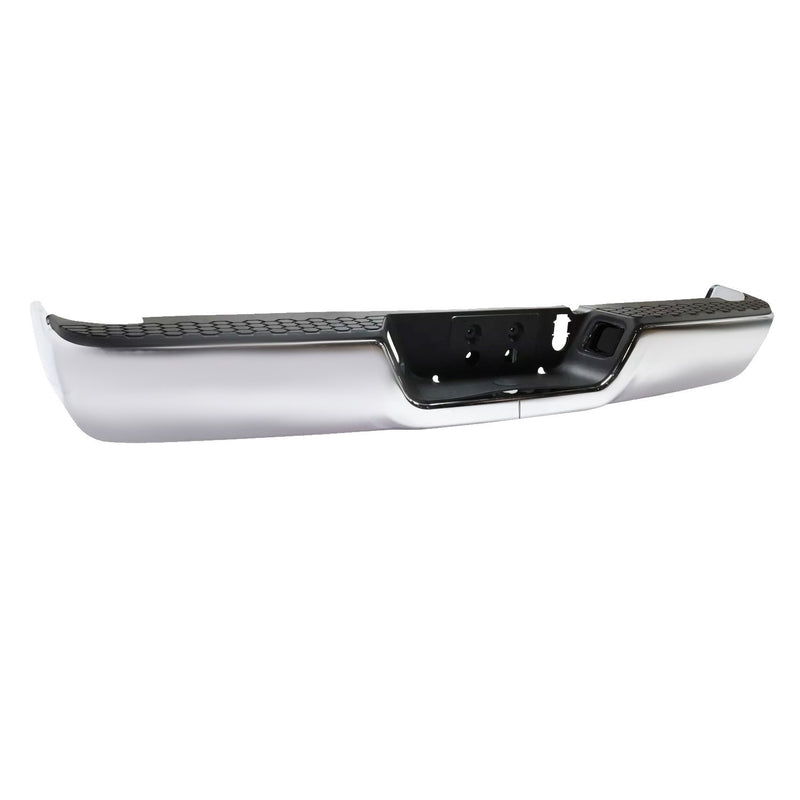 DURAFORCE Chrome Rear Step Bumper Face Bars w/o Park Holes for Ram 2500 3500 2013-2018