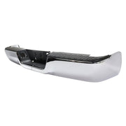 DURAFORCE Chrome Rear Step Bumper Face Bars w/o Park Holes for Ram 2500 3500 2013-2018