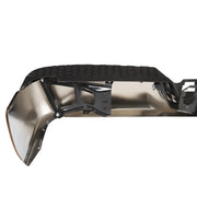 DURAFORCE Chrome Rear Step Bumper Face Bars w/o Park Holes for Ram 2500 3500 2013-2018